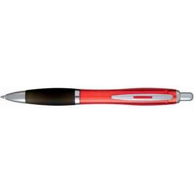 Image of Nash ballpoint pen coloured barrel and black grip